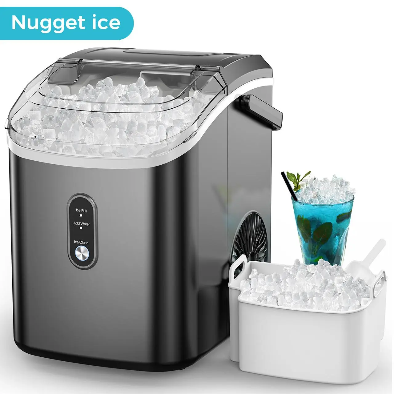 Countertop Chewable Nugget Ice Maker