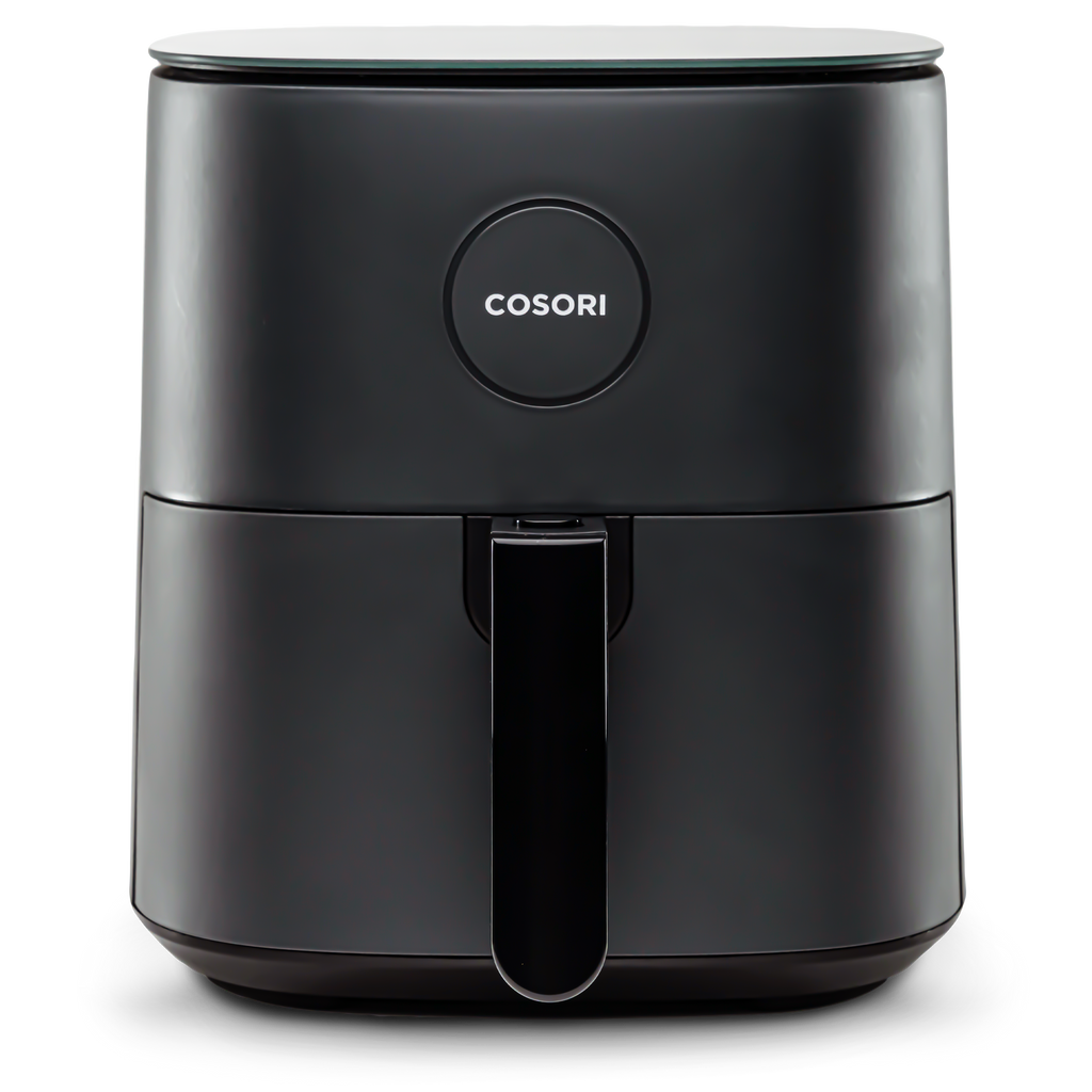 Front view of COSORI Pro LE 5.0-Quart Air Fryer in black finish