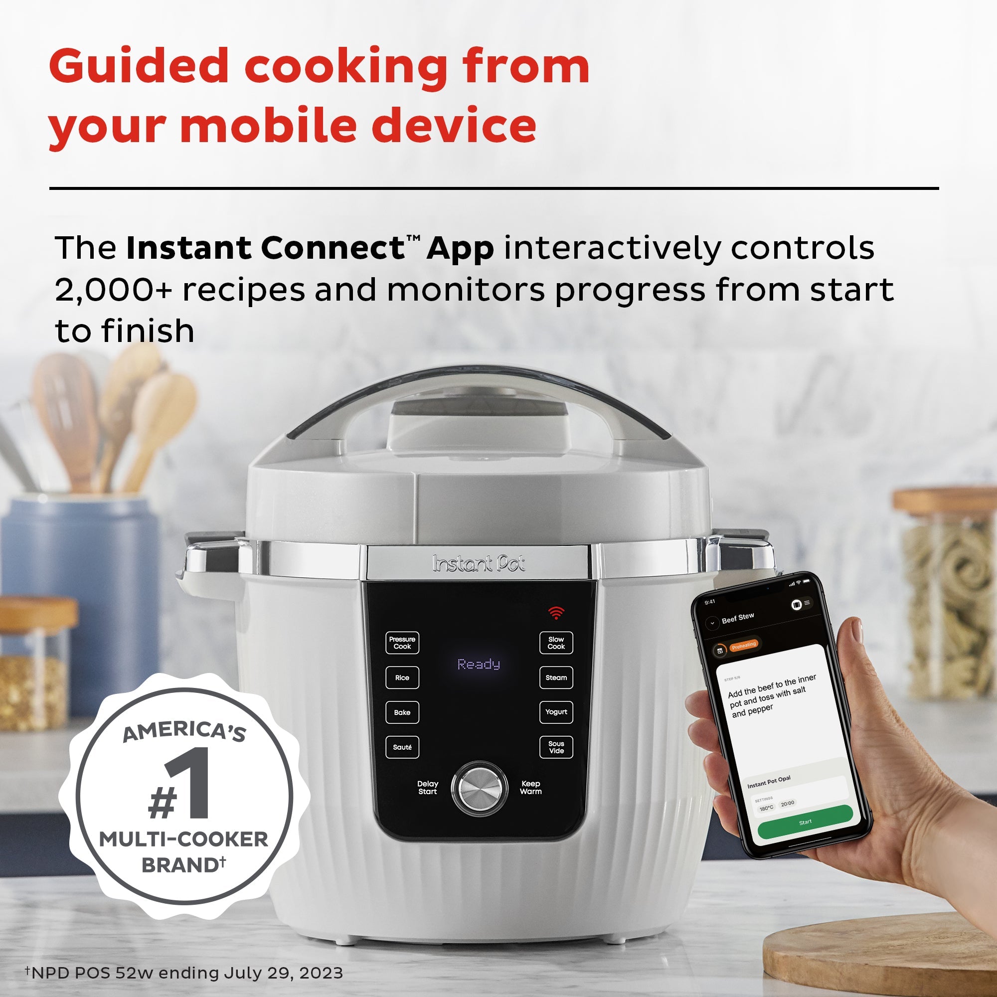 Instant Pot® Pro Max Smart 6QT Multi-Cooker
