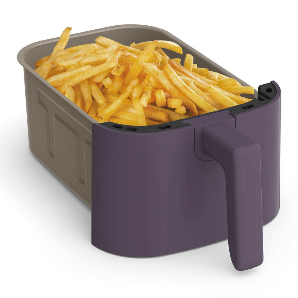 bella 4 Qt Slim Digital Air Fryer with EverGood™ Ceramic Nonstick Coating, 6 Preset Cooking Options, Blossom