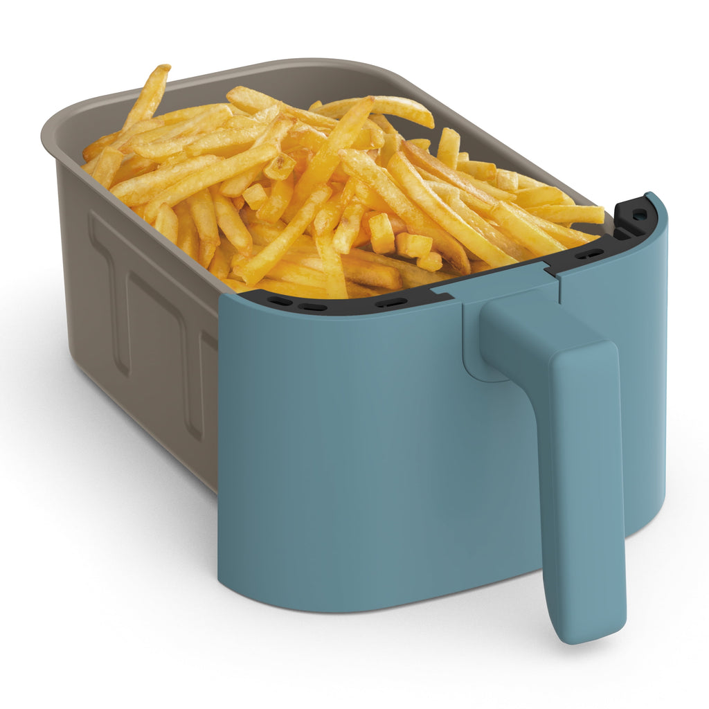 bella 4 Qt Slim Digital Air Fryer with EverGood™ Ceramic Nonstick Coating, 6 Preset Cooking Options, Blossom
