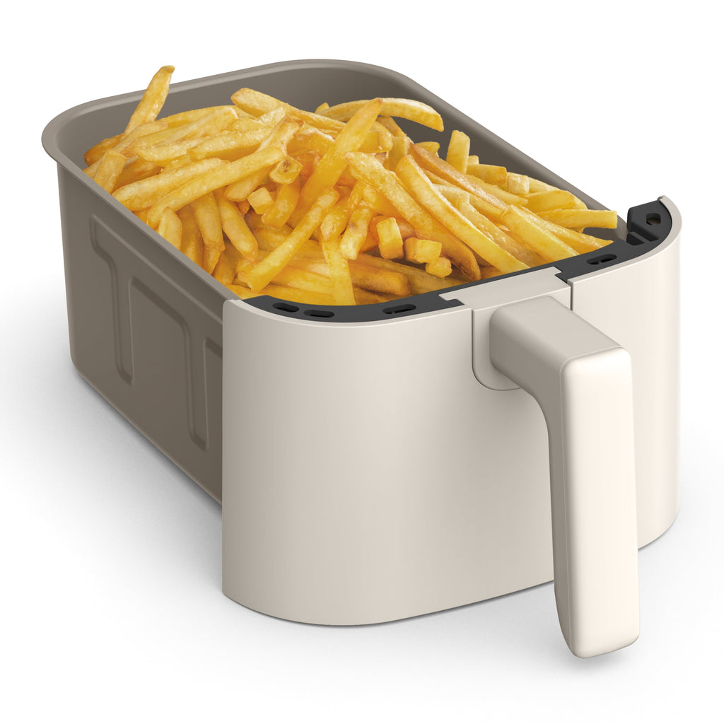 bella 4 Qt Slim Digital Air Fryer with EverGood™ Ceramic Nonstick Coating, 6 Preset Cooking Options, Blossom
